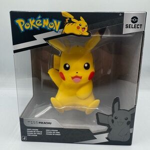 Pokemon Select Series 4 Pikachu Collectible Figure in Yellow and Red